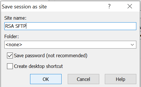 How to upload files onto the RSA SFTP server | RSA Community