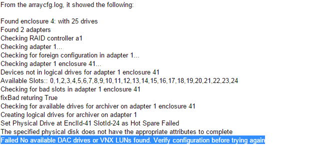 Error While integrating DAC with Archiver | RSA Community