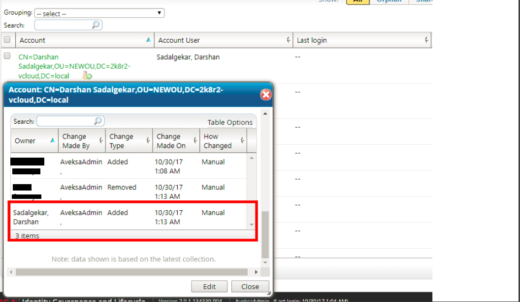Termination rule not generating a change request to disable the ...
