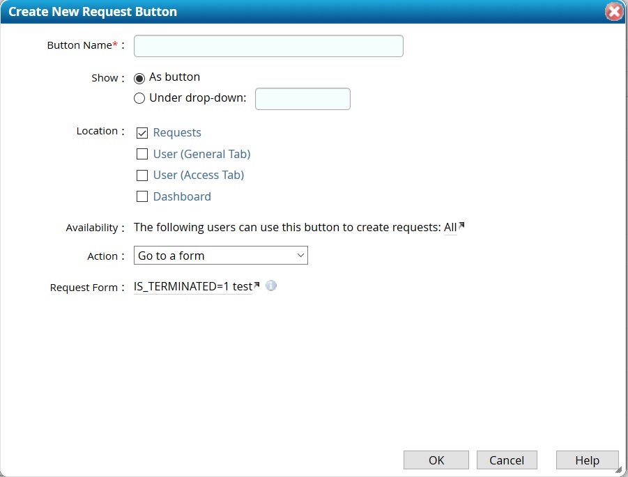 Create New Button after "Go to a form"