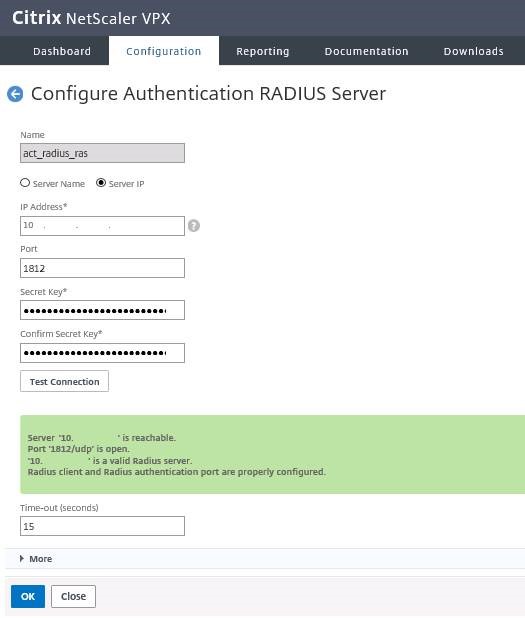 Integrate Citrix NetScaler with RSA Authentication Manager 8.x RSA