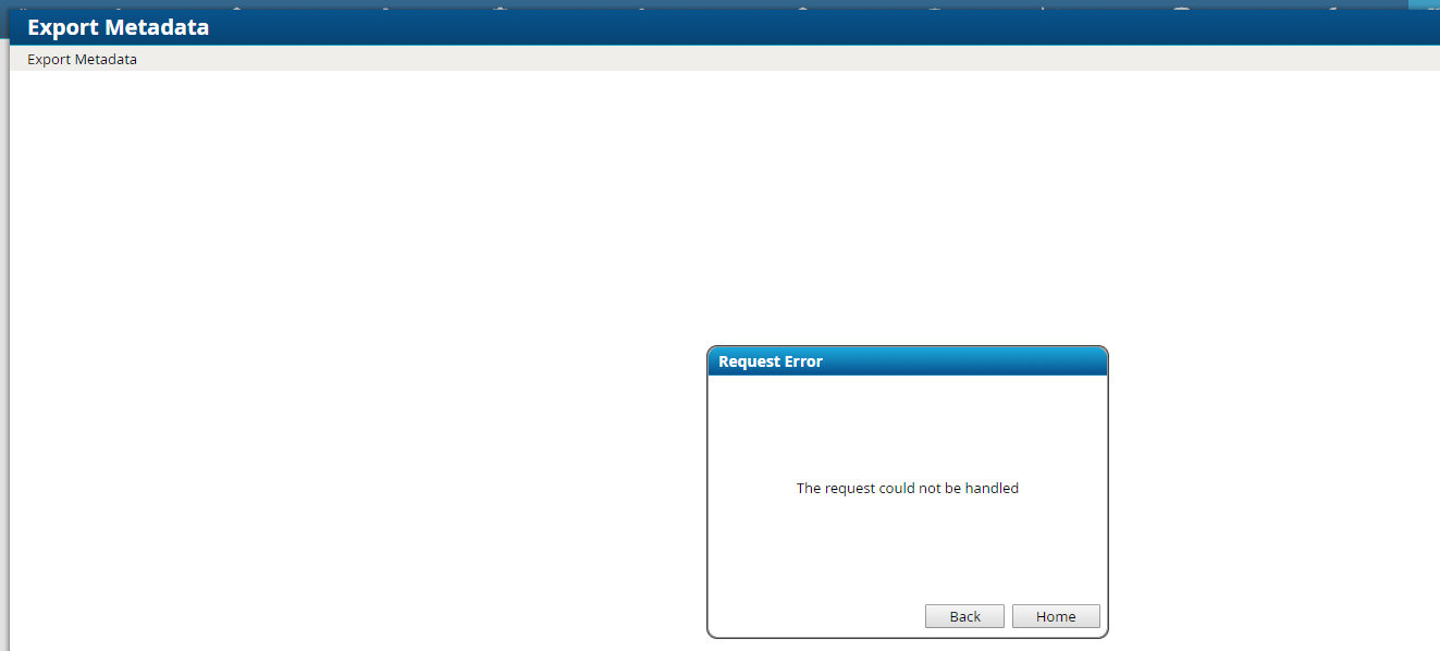 Ora 00920 invalid relational operator while clicking a report on the