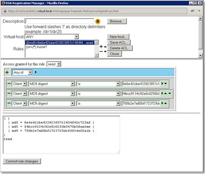 updated Web ACL for /