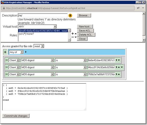 updated Web ACL for /ra/