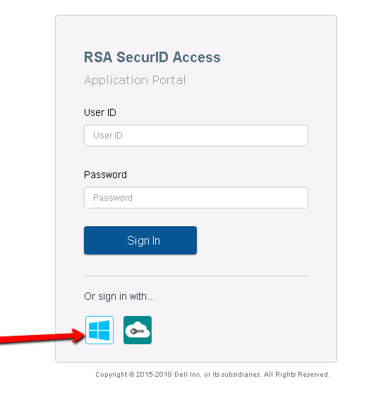 IWA Icon in Application Portal