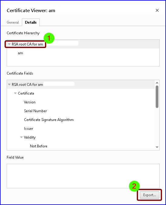 Certificate Hierarchy