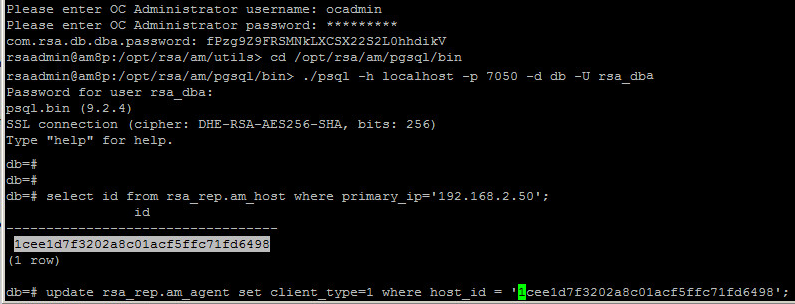 RADIUS Server Agent Type